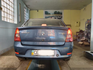 Установка гбо на Dacia Logan